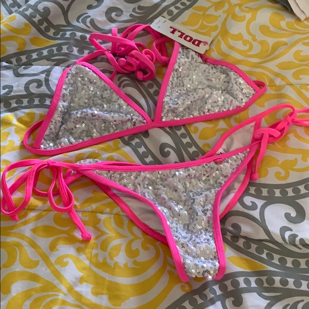 Sequin bikini